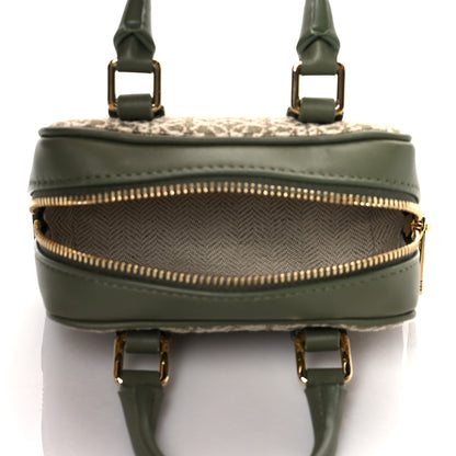 Loewe Jacquard Anagram Calfskin Amazona Nano Avocado Green 4 of 9
