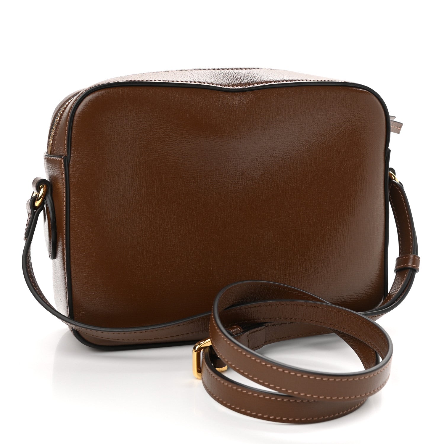 Gucci Azalea Calfskin Small Horsebit 1955 Shoulder Bag Brown Sugar 3 of 11
