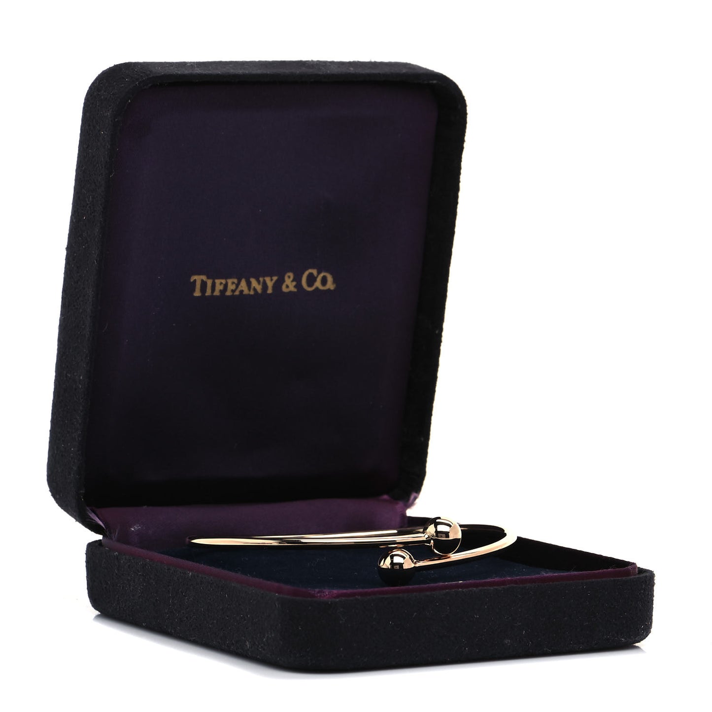 18K Rose Gold 8mm HardWear Ball Bypass Bracelet