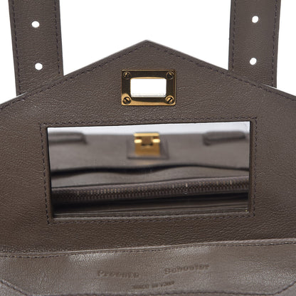 Proenza Schouler Lambskin PS1 Large Chain Wallet Smoke 7 of 9