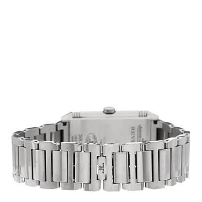Jaeger-LeCoultre Stainless Steel Diamond 24mm Ultra Thin Reverso Manual Winding Watch Q3208121 5 of 7