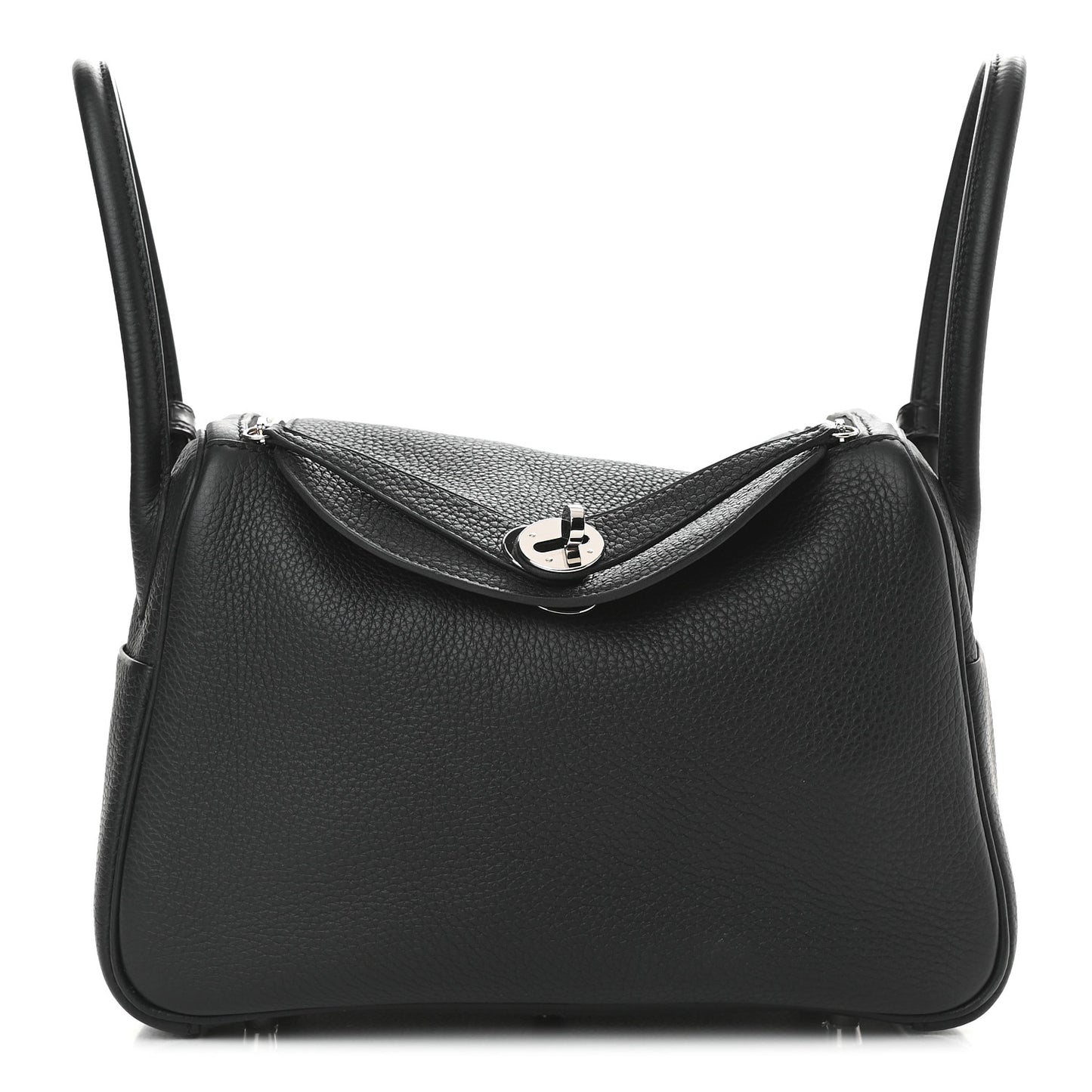 Taurillon Clemence Matte Niloticus Crocodile Touch Lindy 26 Black