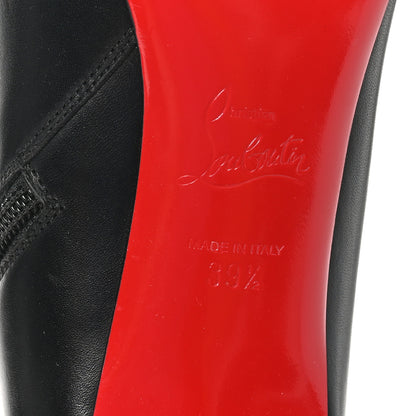 Christian Louboutin Calfskin Pumppie Botta 85 Knee Boots 39.5 Black 6 of 9