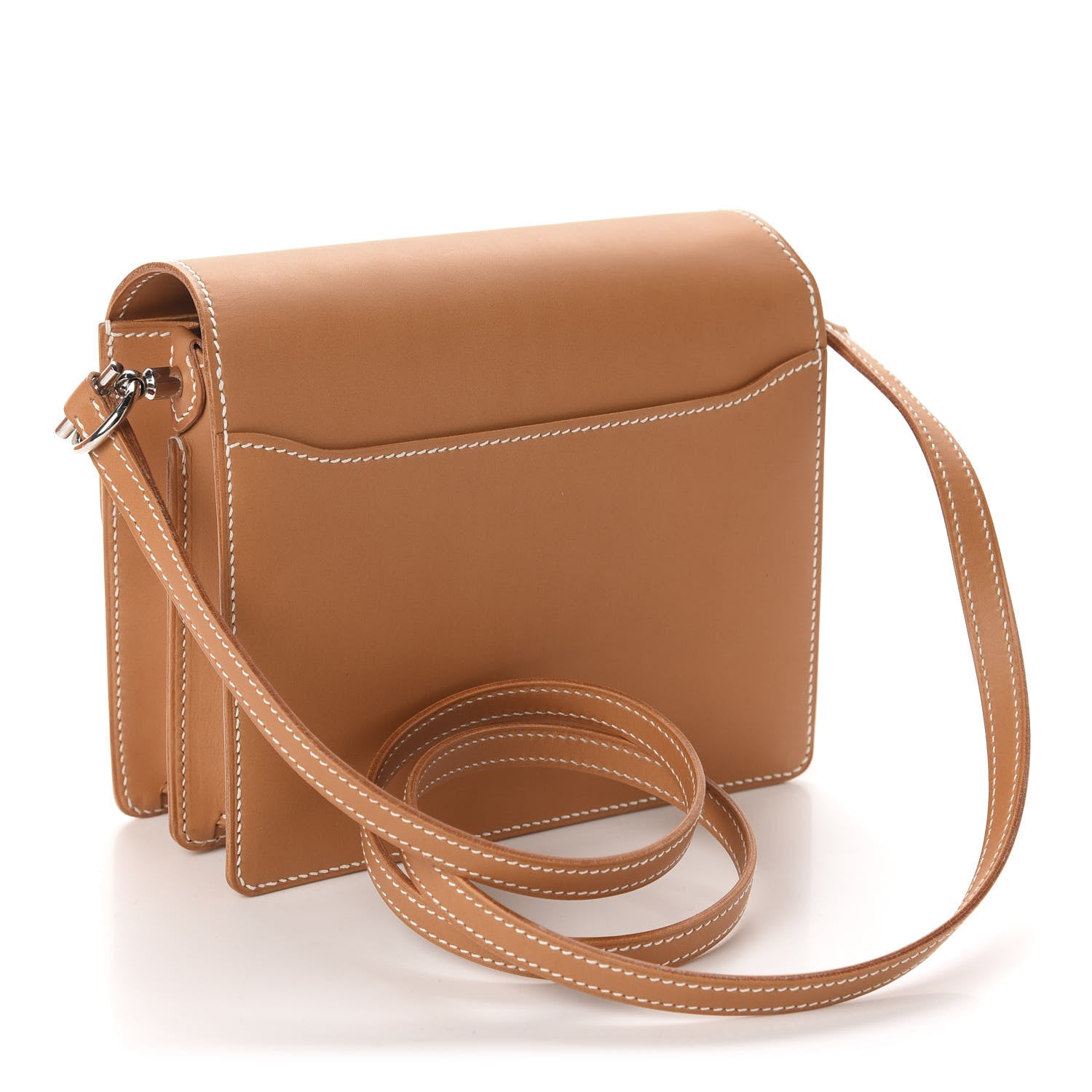 Hermes Veau Butler Mini Sac Roulis Natural Sable 3 of 11
