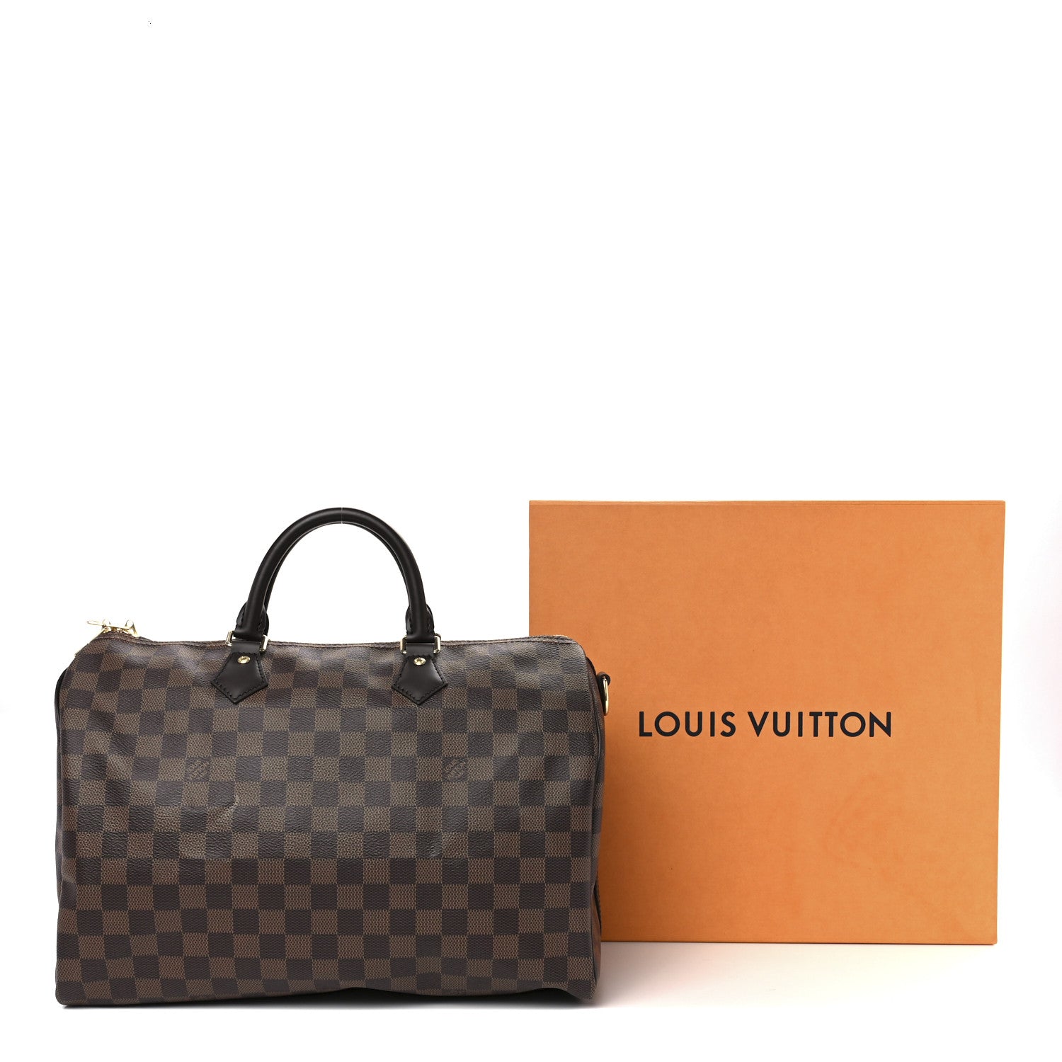 Louis Vuitton Damier Ebene Speedy Bandouliere 35 12 of 12