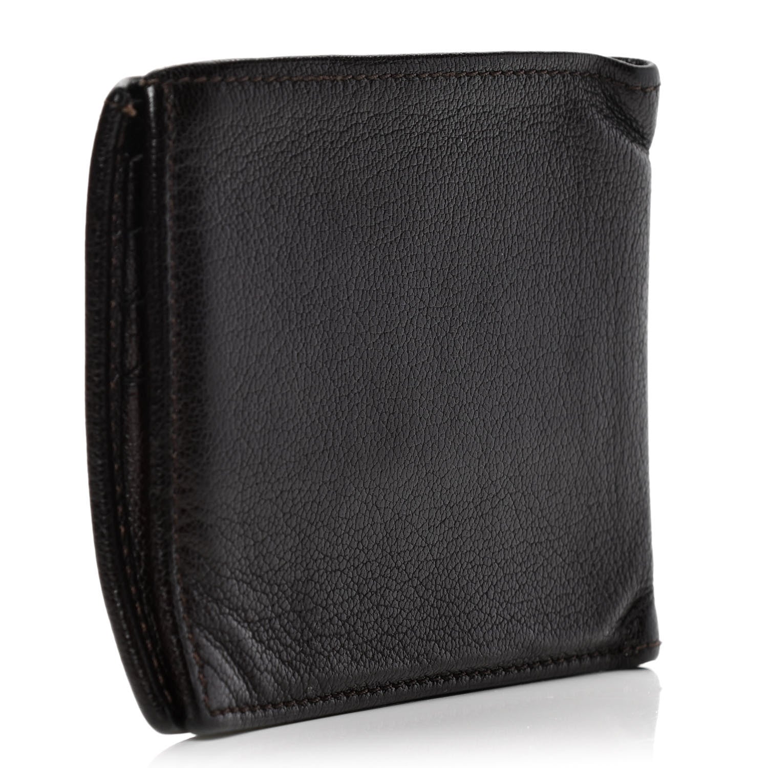 Tom Ford Goatskin Bi-Fold Wallet Dark Brown 3 of 11