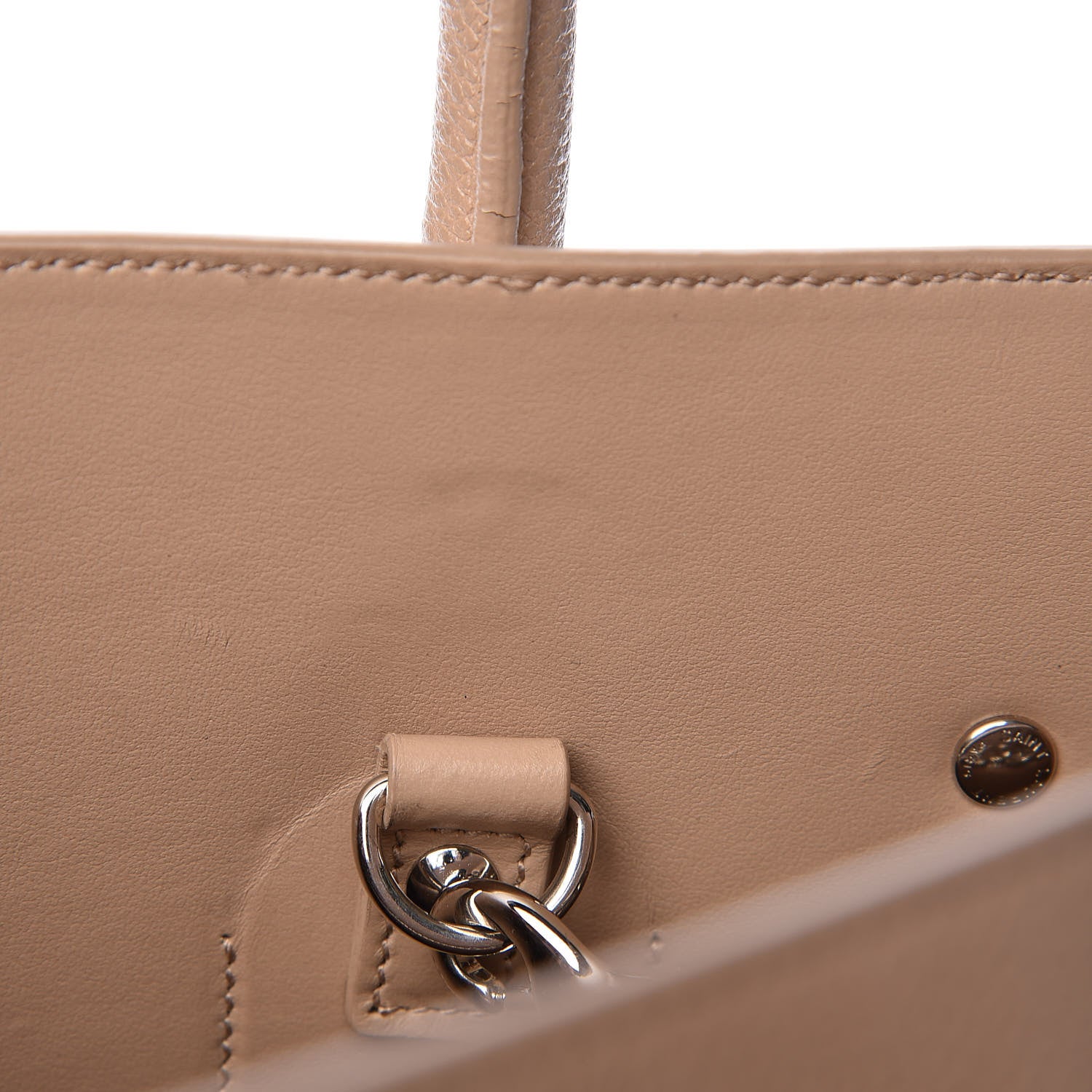 Saint Laurent Grained Calfskin Small Sac De Jour Nude Powder 11 of 13