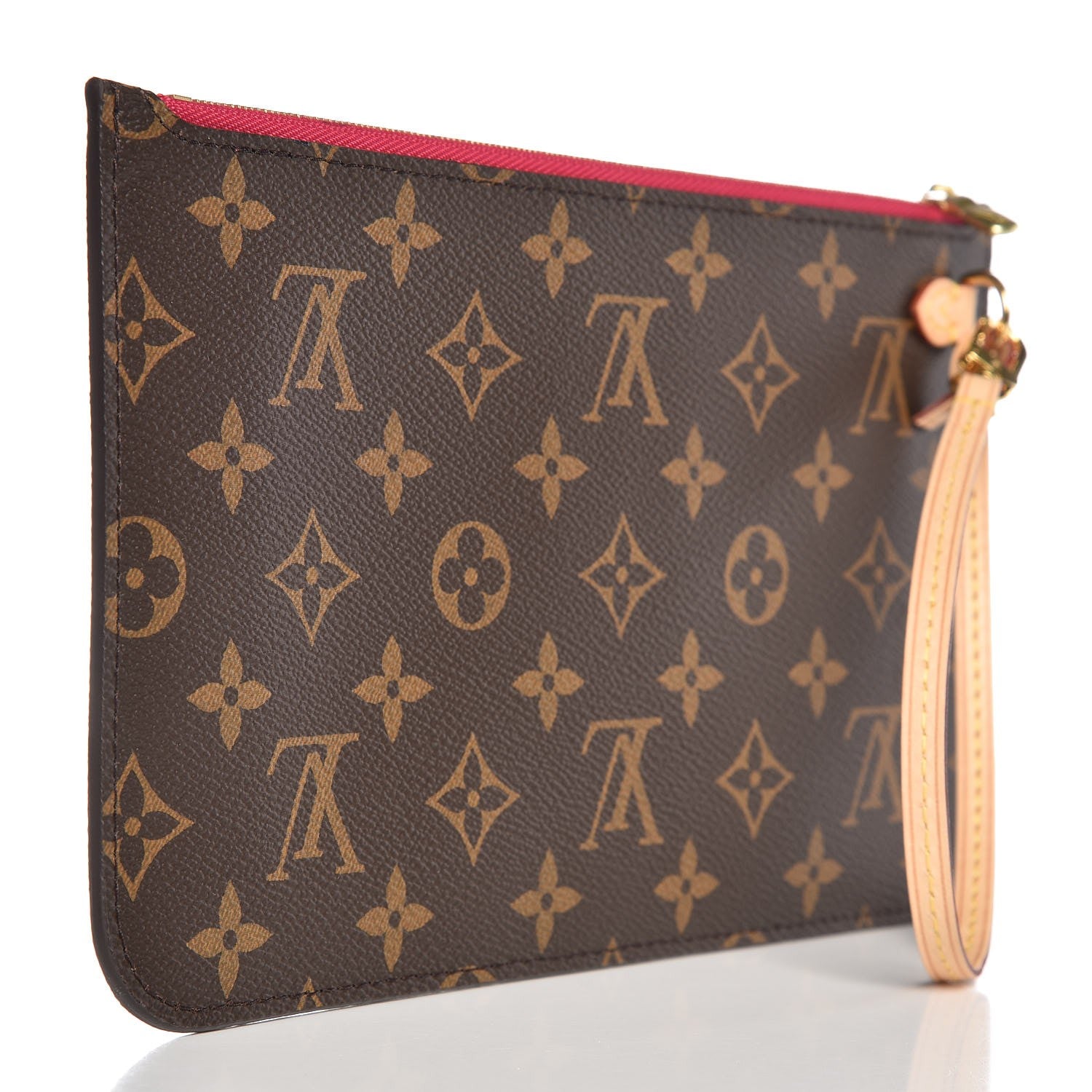 Louis Vuitton Monogram Neverfull MM GM Pochette Pivoine 3 of 7
