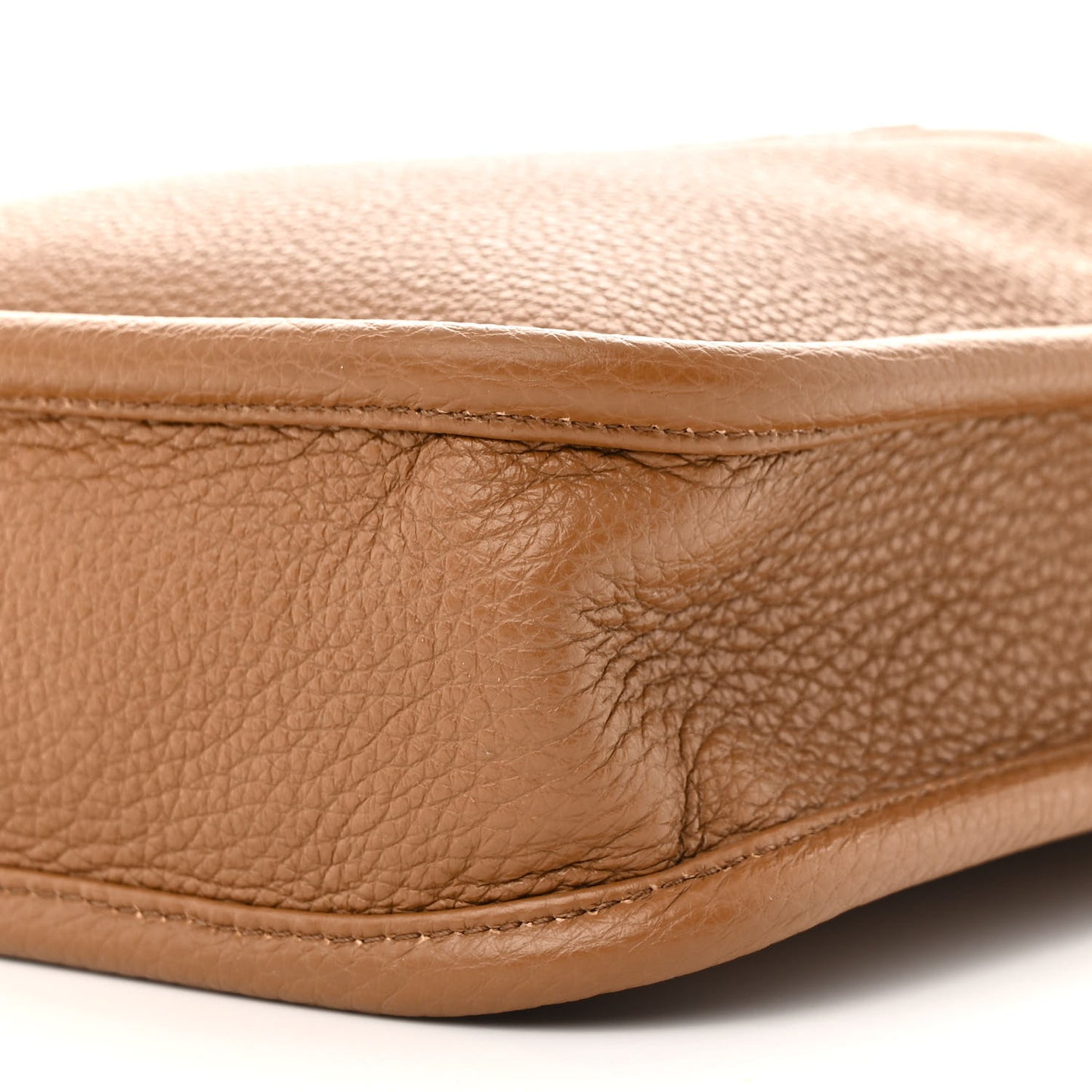 Vitello Daino Soft Mini Hobo Messenger Bag Caramel