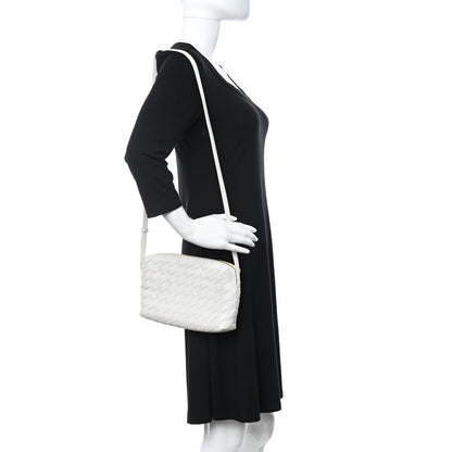 Bottega Veneta Nappa Intrecciato Crossbody White 2 of 12
