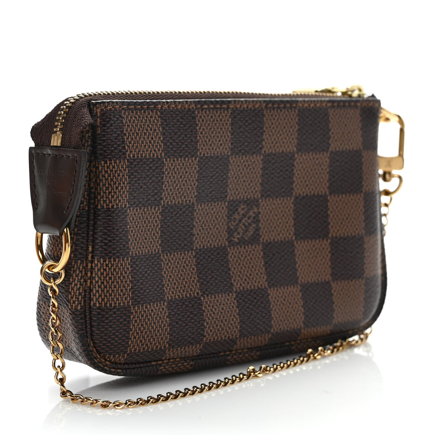 Louis Vuitton Damier Ebene Mini Pochette Accessories 2 of 6