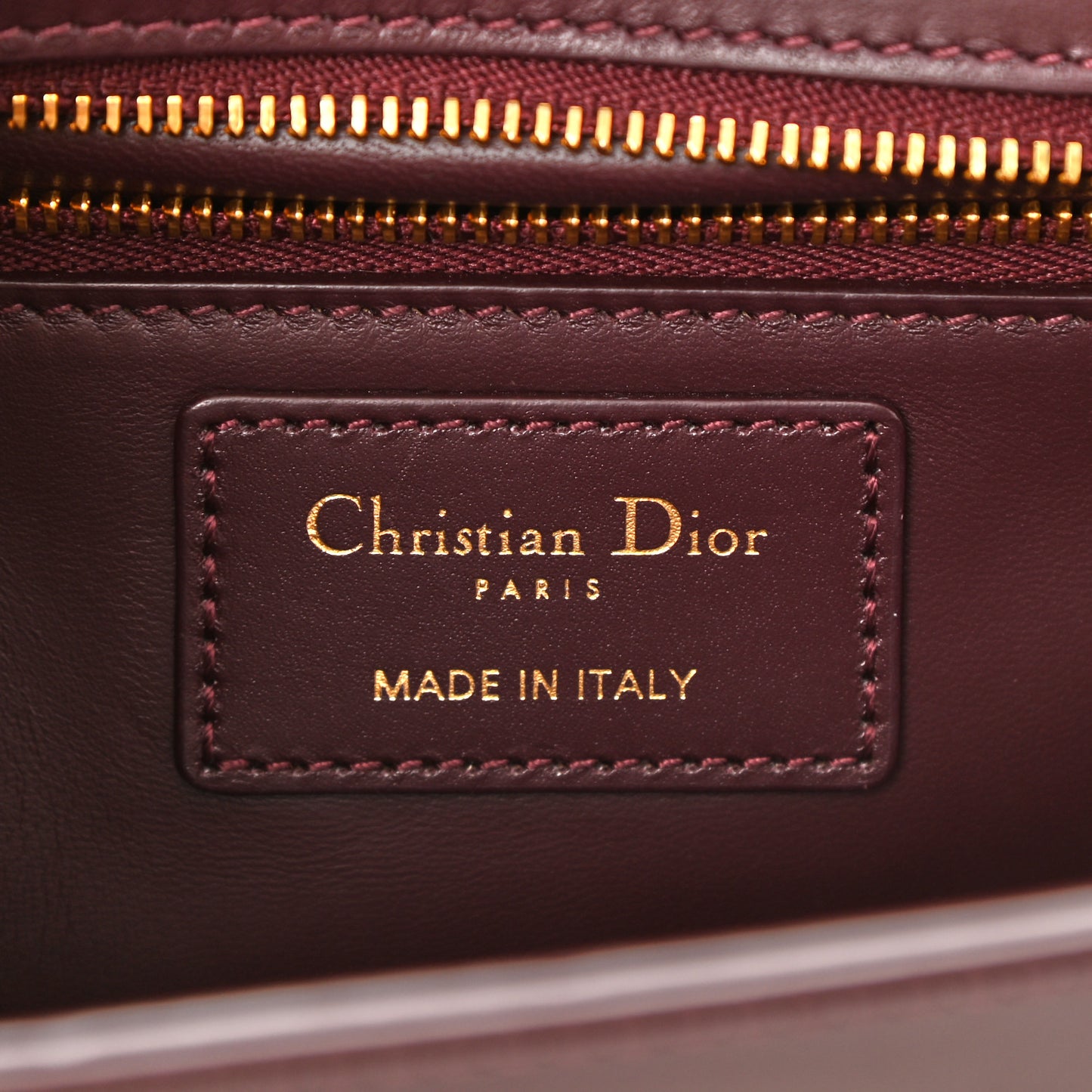 Smooth Calfskin 30 Montaigne Flap Bag Burgundy