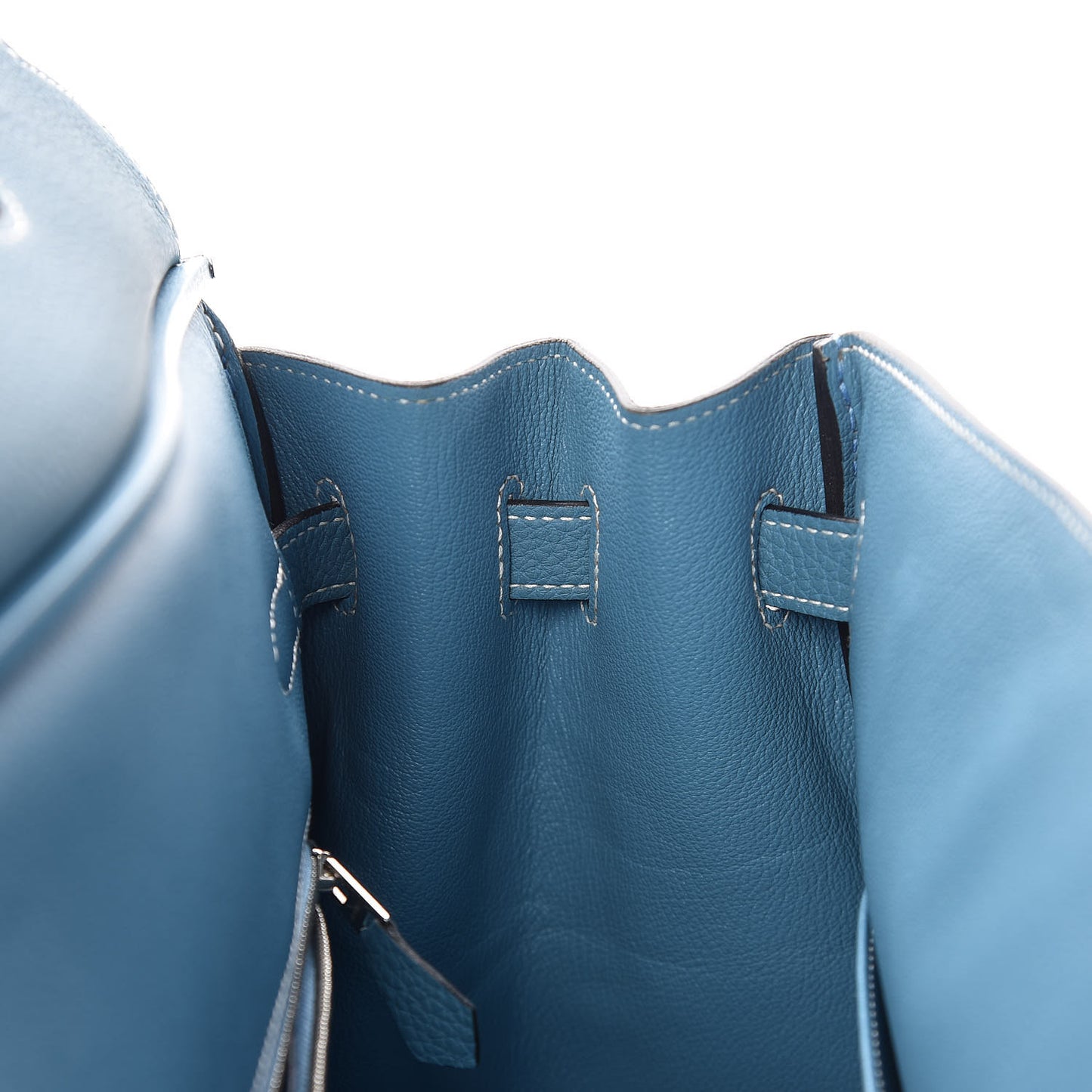 Togo Birkin 35 Blue Jean