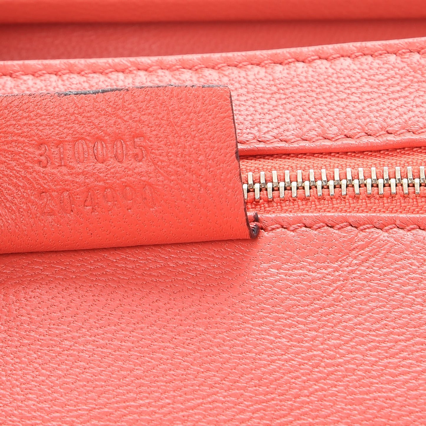 Lambskin Crystal Beaded Broadway Box Clutch Coral
