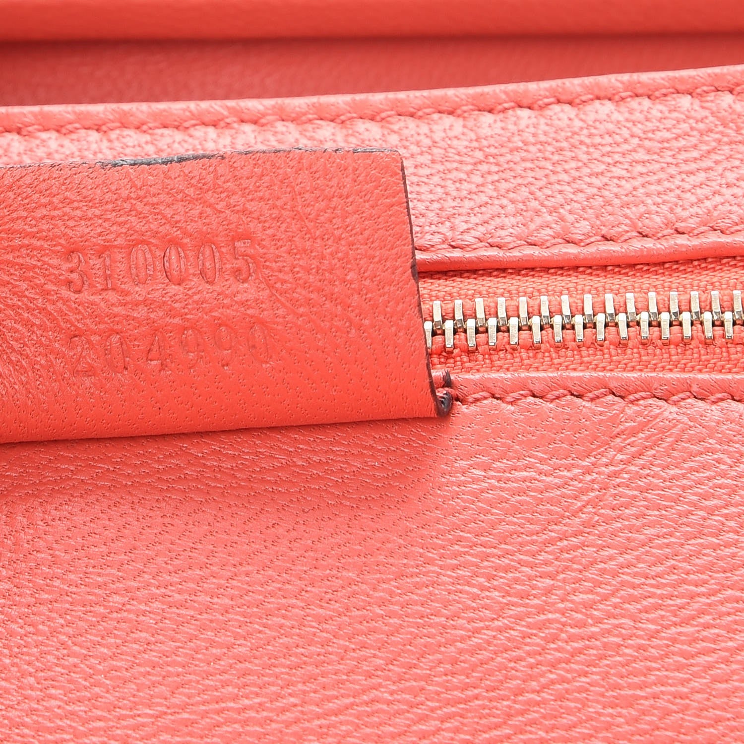 Gucci Lambskin Crystal Beaded Broadway Box Clutch Coral 7 of 11