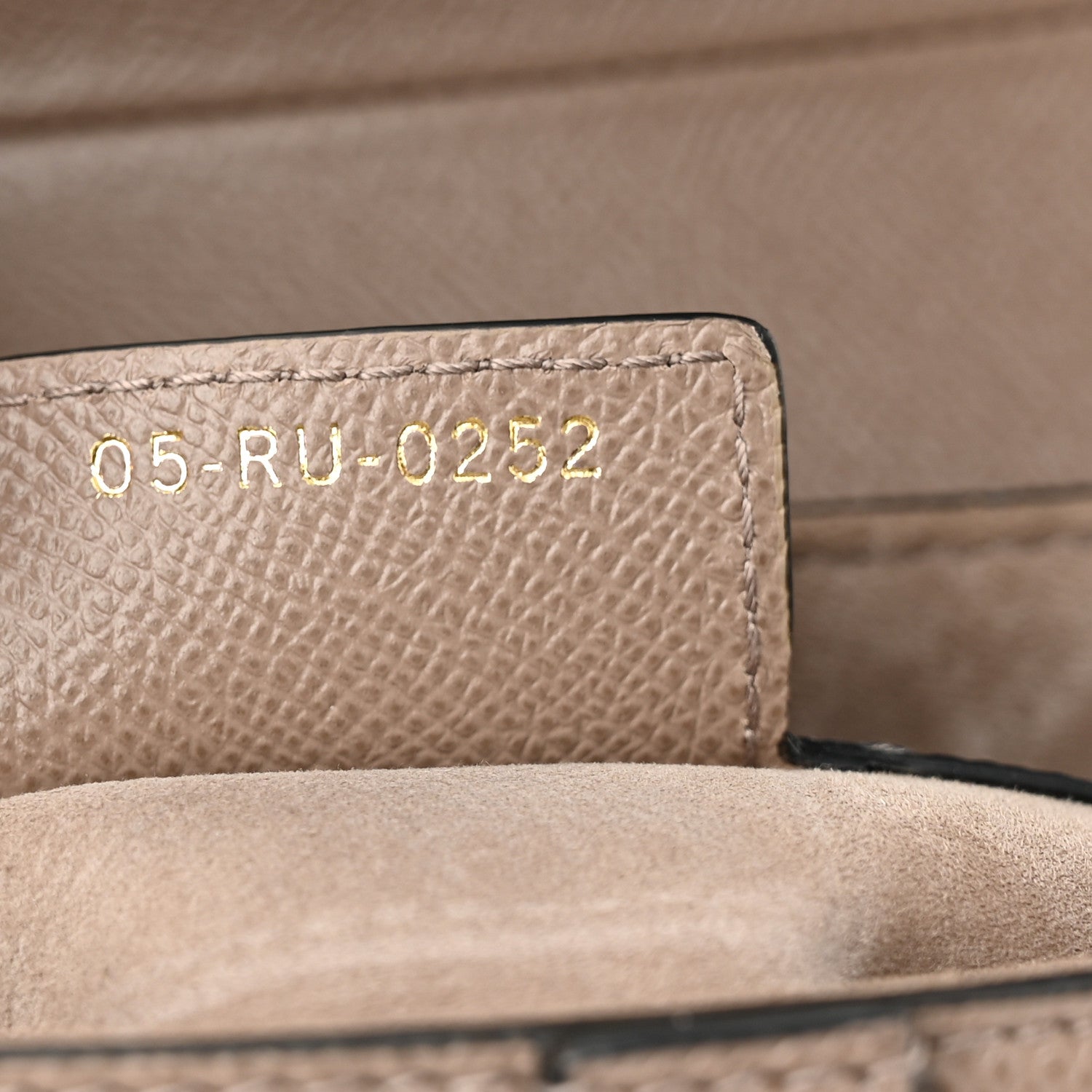 Christian Dior Grained Calfskin Saddle Bag Warm Taupe 8 of 12