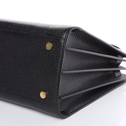 Saint Laurent Grained Calfskin Small Sac De Jour Black 10 of 10