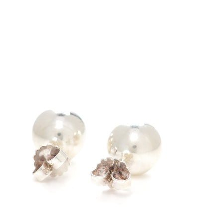 Tiffany Sterling Silver 14mm HardWear Ball Earrings 3 of 5