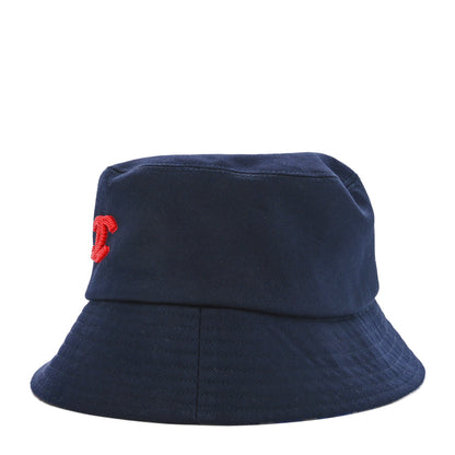 Chanel Canvas CC Bucket Hat M Navy 4 of 9