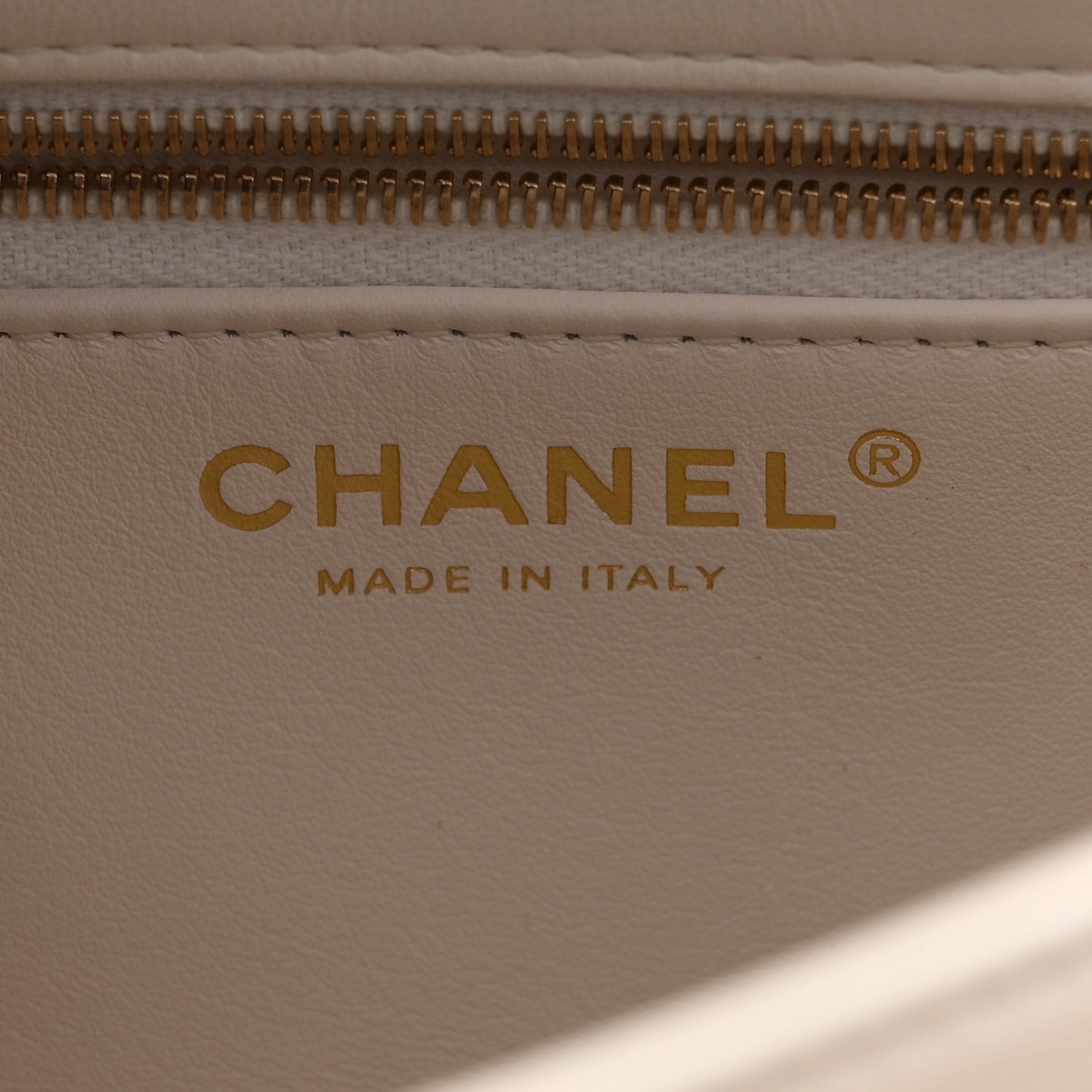 Chanel Lambskin Lacquered Quilted Small Trendy CC Dual Handle Flap Bag White 11 of 21