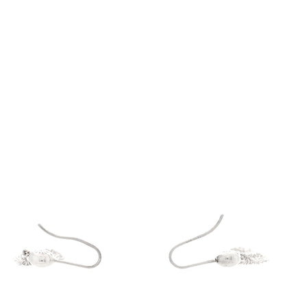 Tiffany Sterling Silver Small Elsa Peretti Mesh Earrings 3 of 6