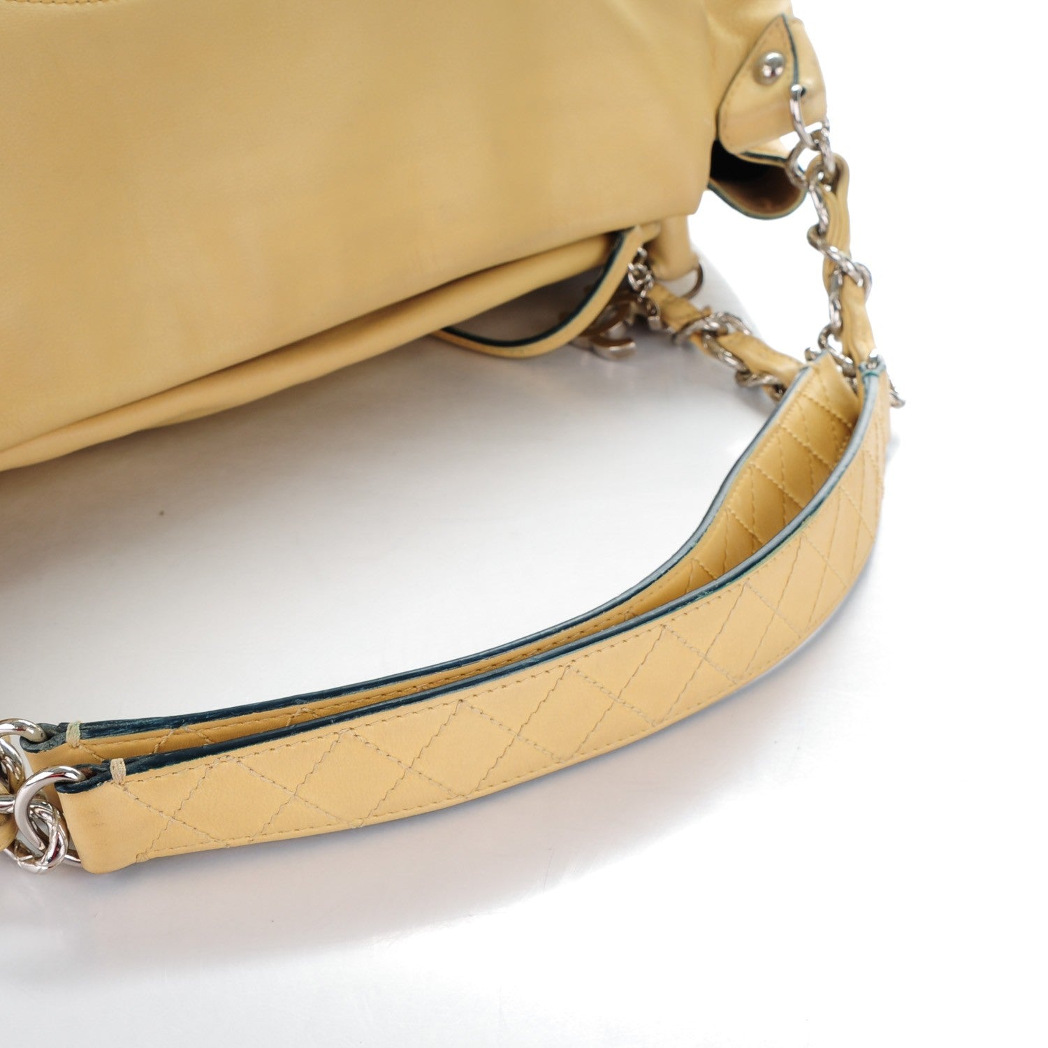 Chanel Lambskin Edgy Large Hobo Beige 10 of 12