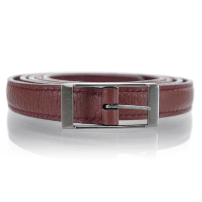 Hermes Clemence Belt 90 Rouge 1 of 4
