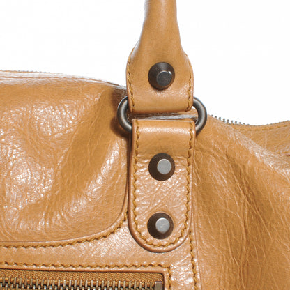 Balenciaga Agneau Weekender Cumin 9 of 10