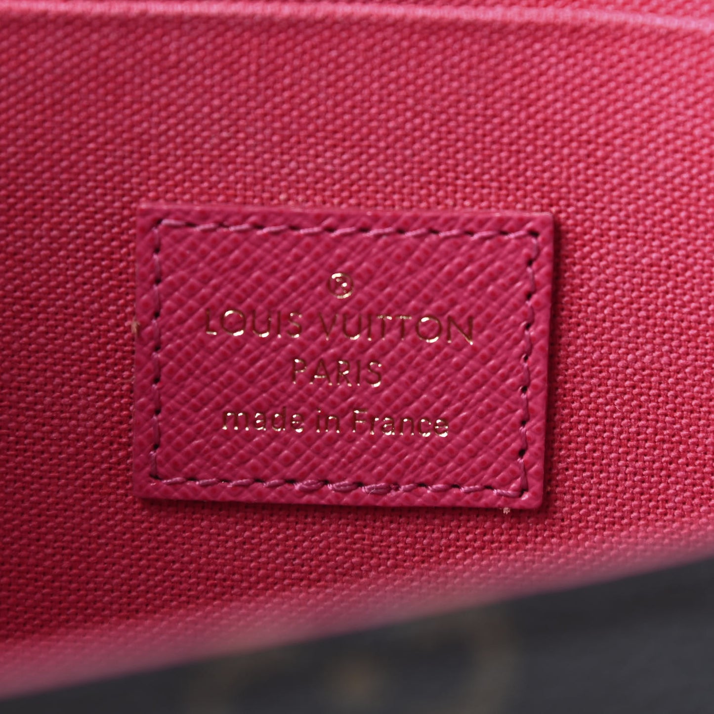 Monogram LV Love Lock Pochette Felicie Chain Wallet