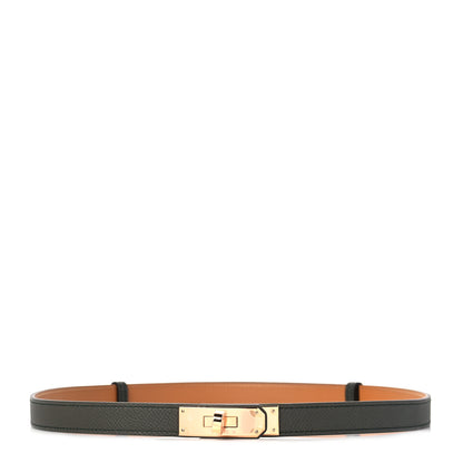Hermes Epsom Kelly Belt Vert De Gris 1 of 3