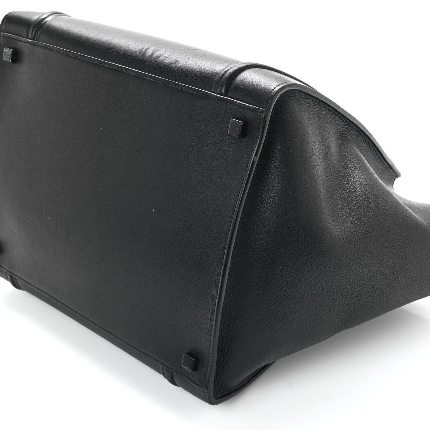 Celine Grained Calfskin Medium Phantom Luggage Black 12 of 13