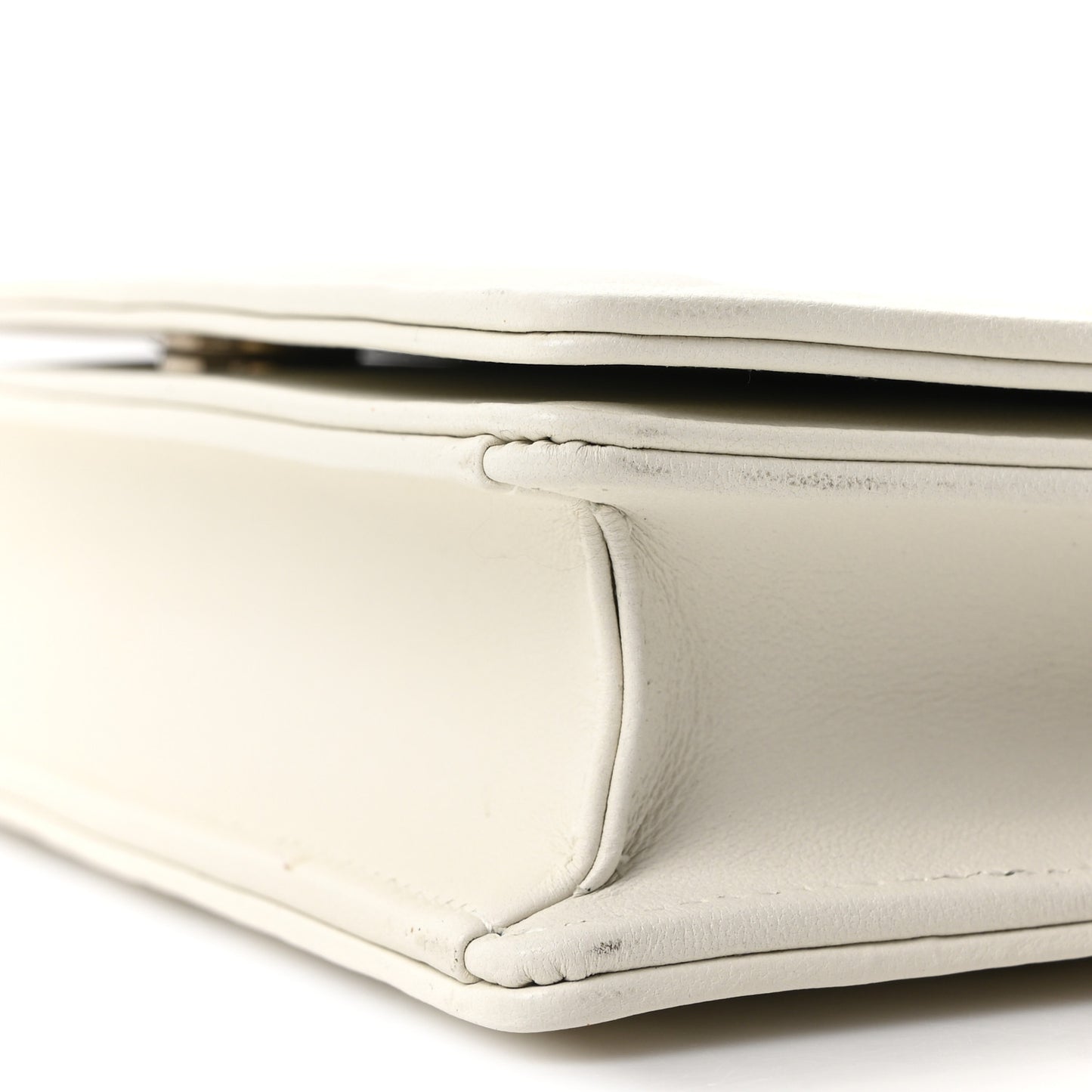 Lambskin Cannage Lady Dior Pouch Latte