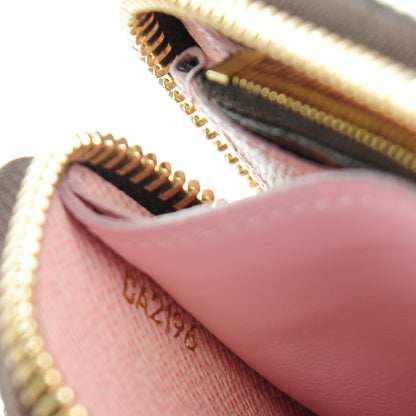 Louis Vuitton Monogram Clemence Wallet Rose Ballerine 7 of 7