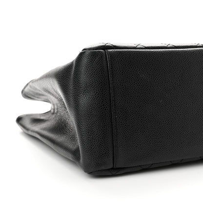 Chanel Caviar Quilted Grand Shopping Tote GST Black 8 of 9