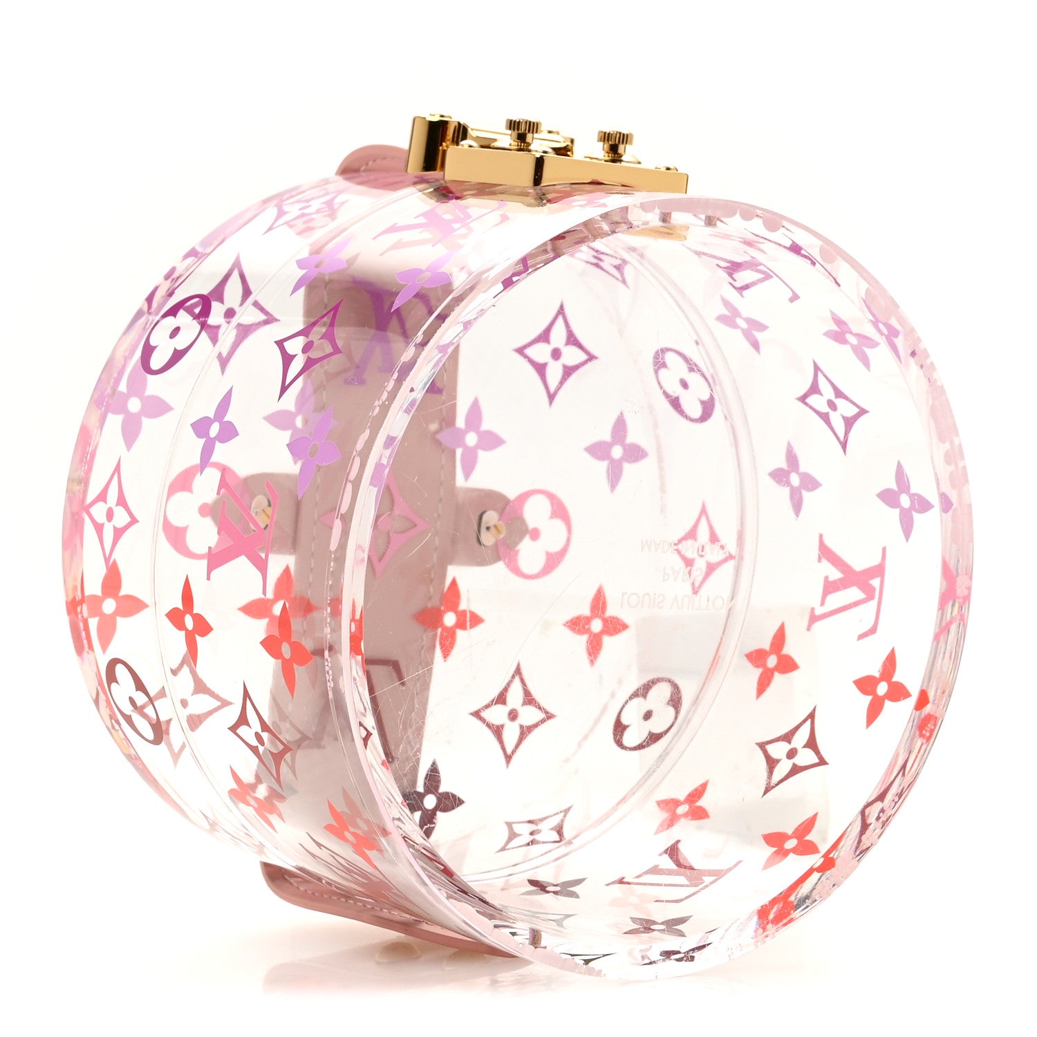 Louis Vuitton Transparent Plexiglass Box Scott Rose Ballerine 4 of 7