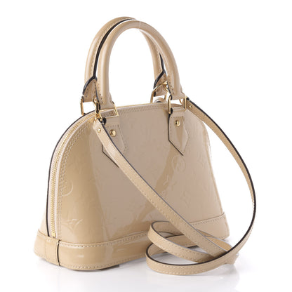 Louis Vuitton Vernis Alma BB Dune 3 of 10