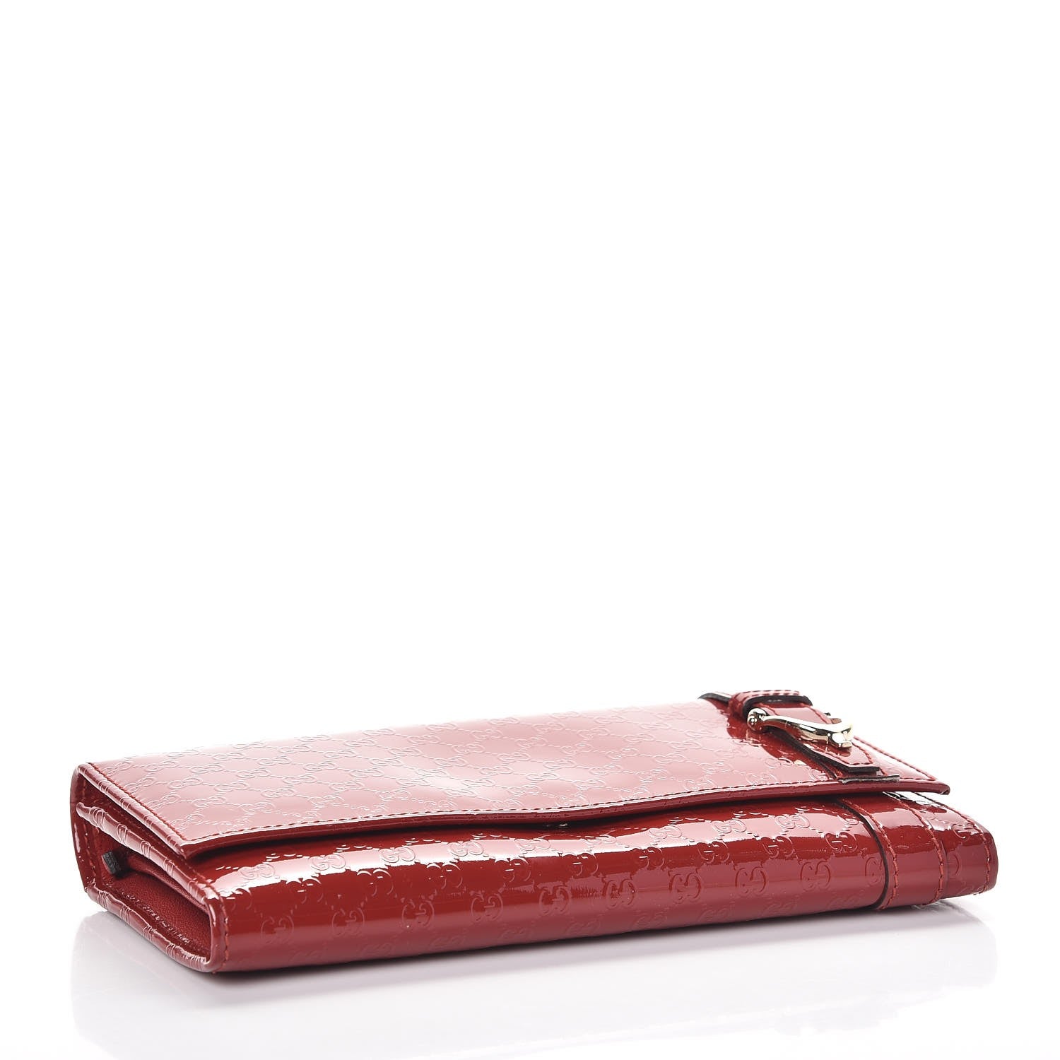 Gucci Patent Microguccissima Nice Wallet Rose Bed 4 of 9
