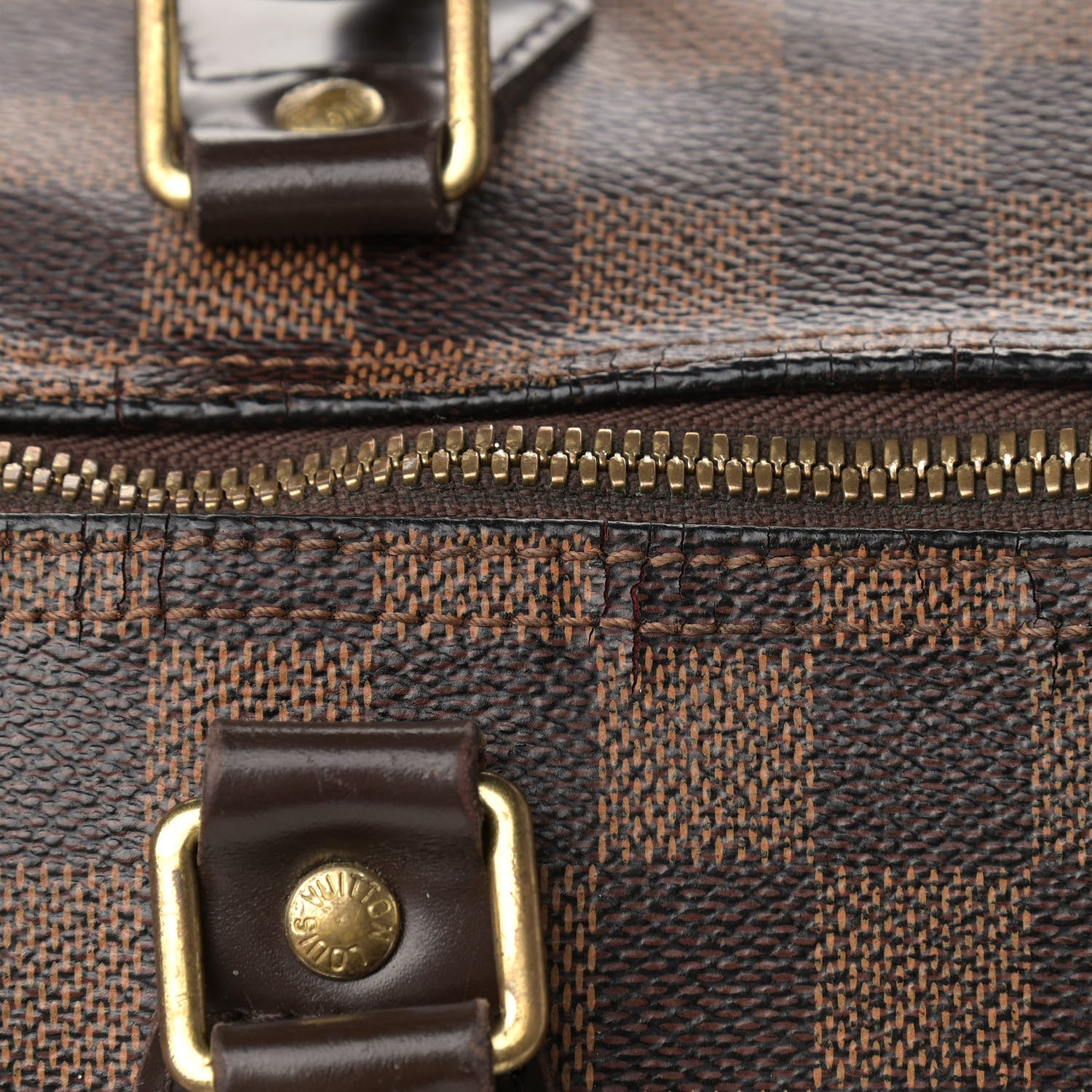 Louis Vuitton Damier Ebene Speedy Bandouliere 35 16 of 26