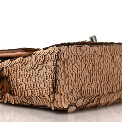 Chanel Sequin Mini Rectangular Flap Gold 8 of 9