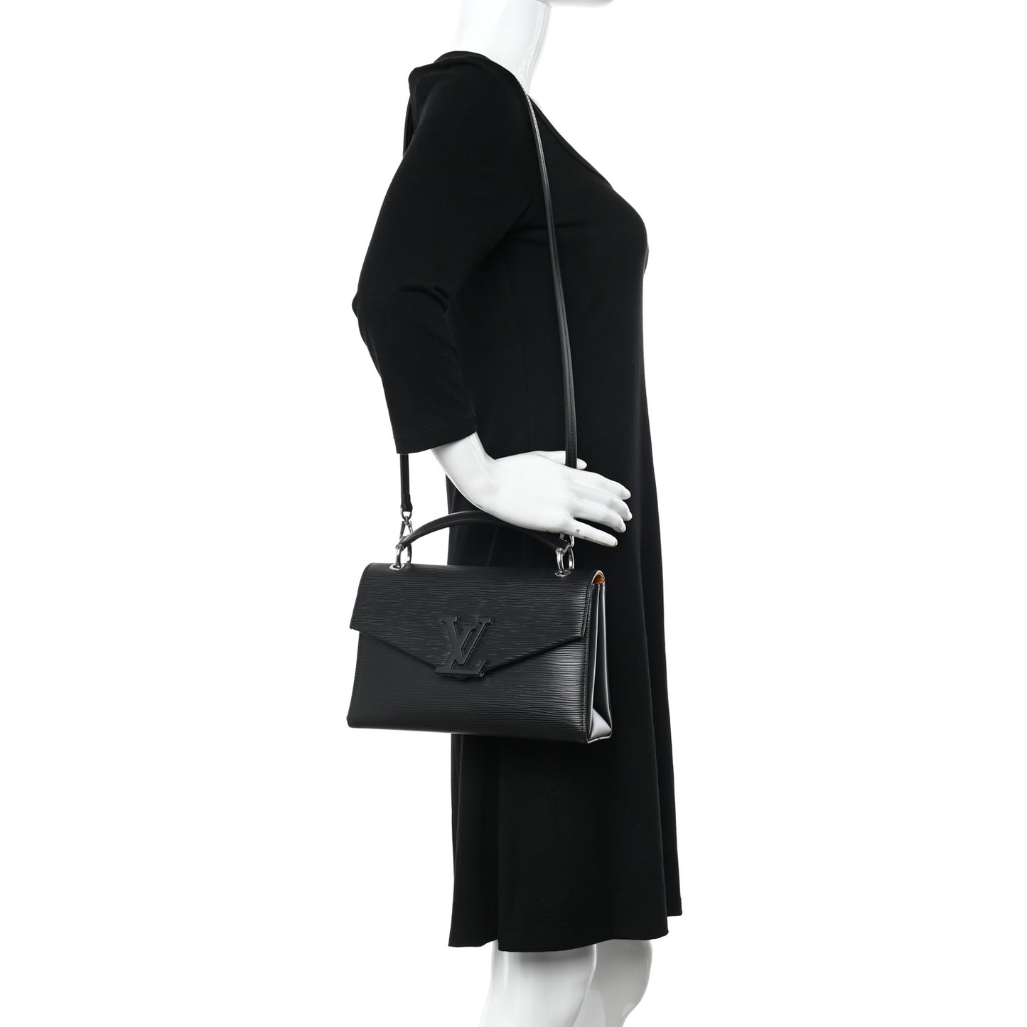 Epi Pochette Grenelle Black