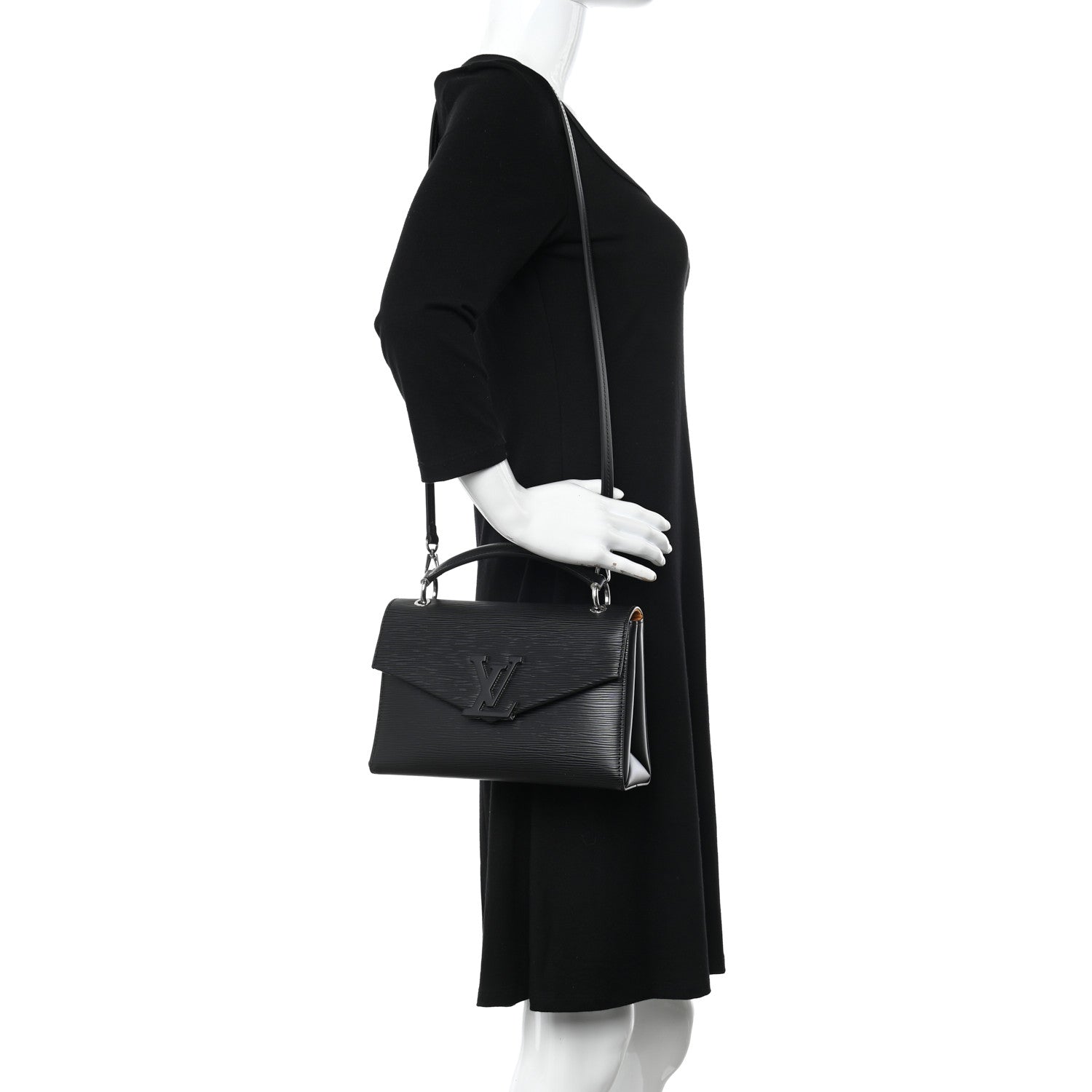 Louis Vuitton Epi Pochette Grenelle Black 2 of 12