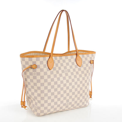 Louis Vuitton Damier Azur Neverfull MM 3 of 10