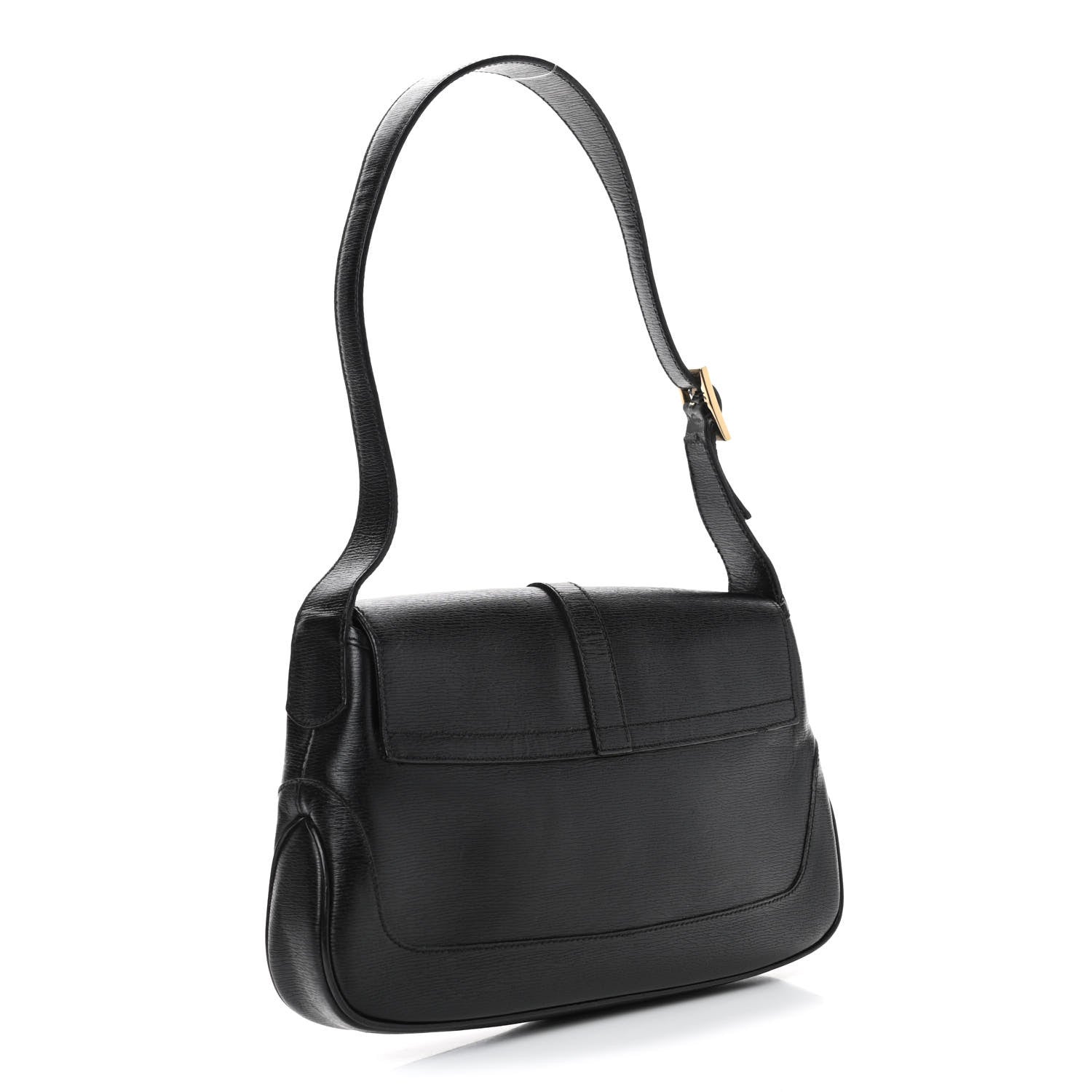 Gucci Calfskin Small Jackie O Hobo Black 2 of 5