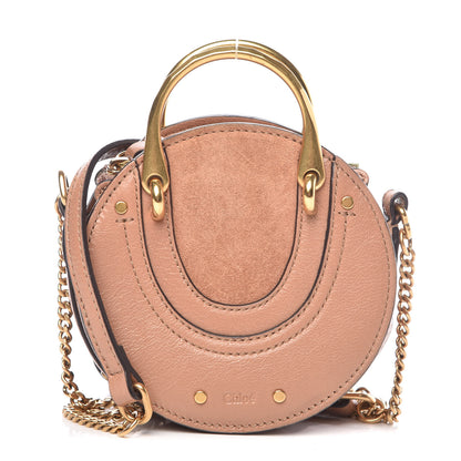 Chloe Goatskin Suede Mini Pixie Bag Nougat 1 of 9