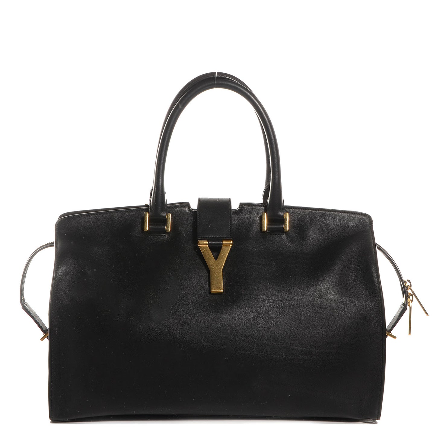 Calfskin Medium Classic Y Cabas Black