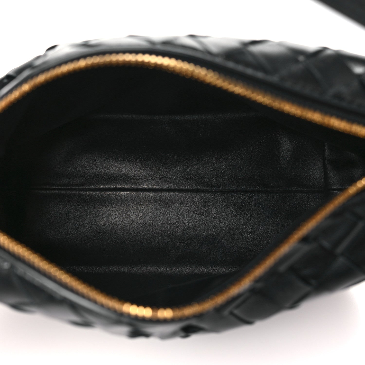 Bottega Veneta Calfskin Nappa Intrecciato Mini Wallace Black 5 of 9