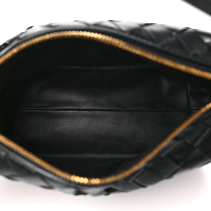 Bottega Veneta Calfskin Nappa Intrecciato Mini Wallace Black 5 of 9