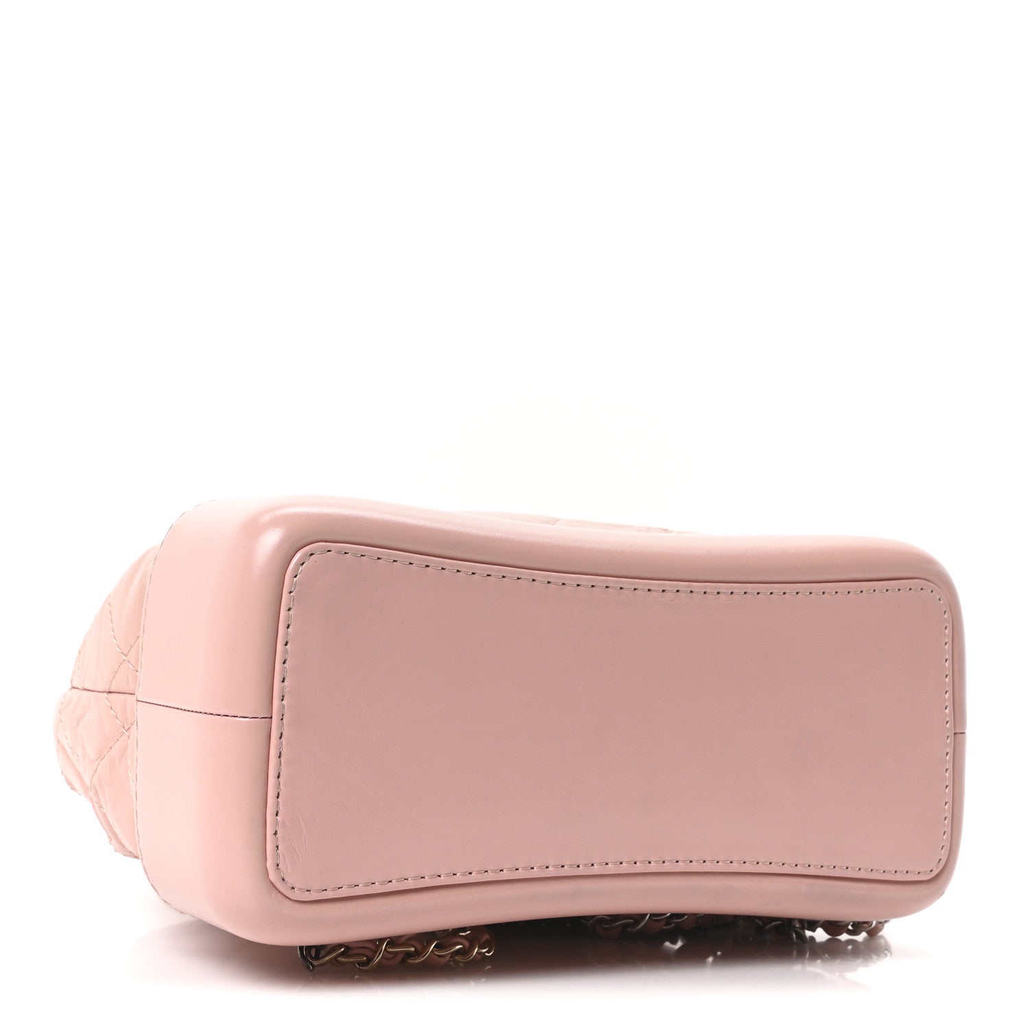 Chanel Aged Calfskin Quilted Small Gabrielle Backpack Pink 4 of 10