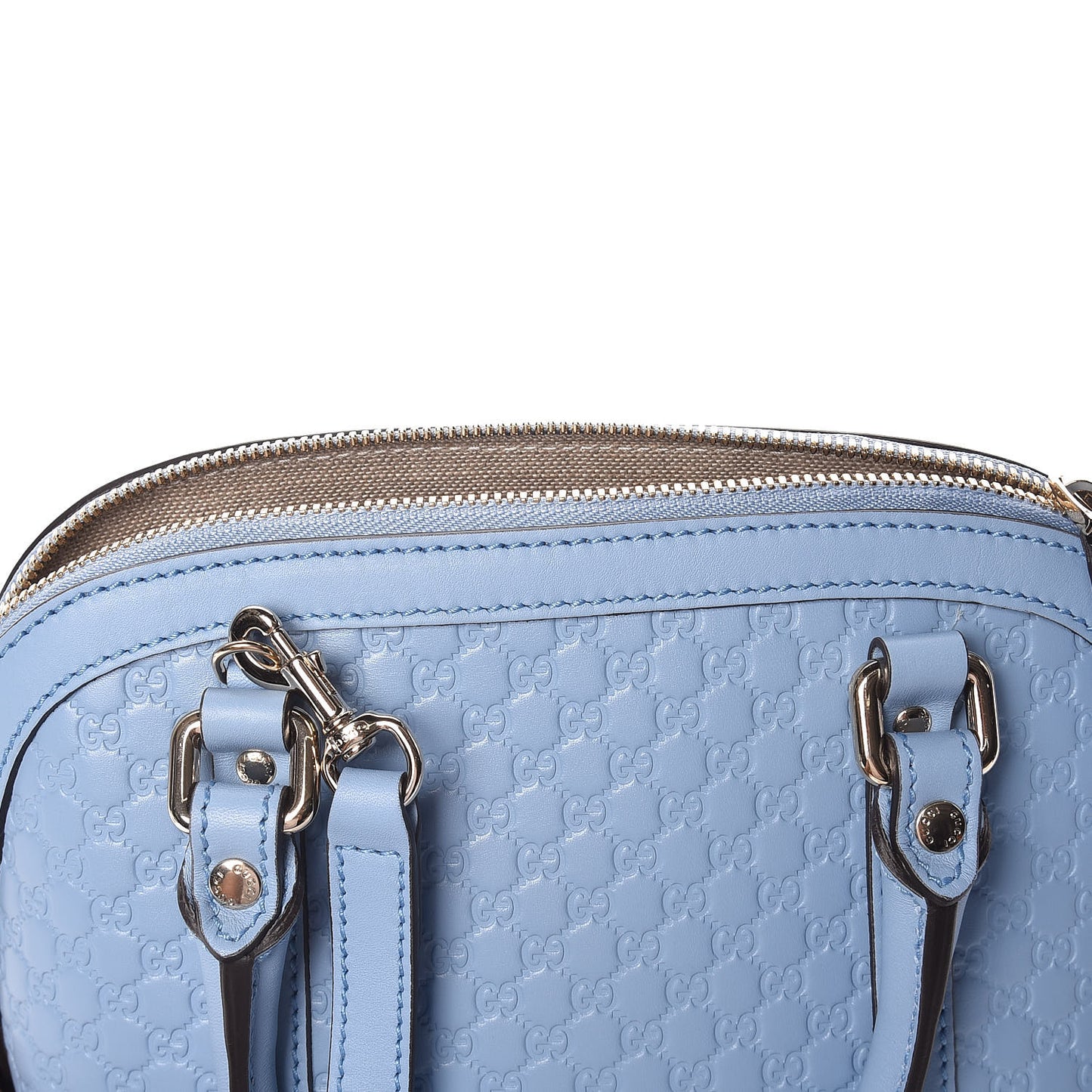 Microguccissima Mini Dome Bag Mineral Blue