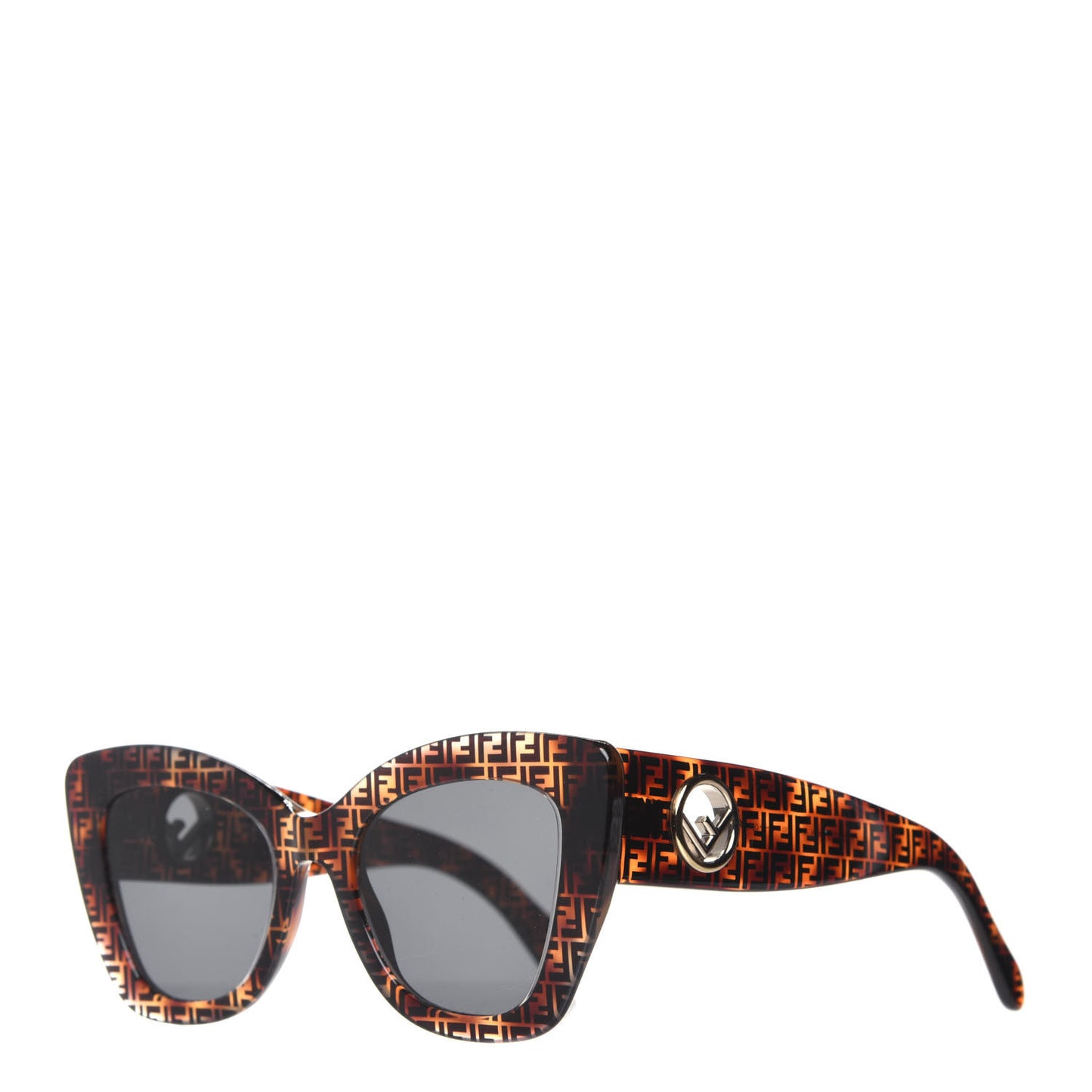 Acetate F is Fendi FF Cat Eye Sunglasses FF 0360/G/S Havana